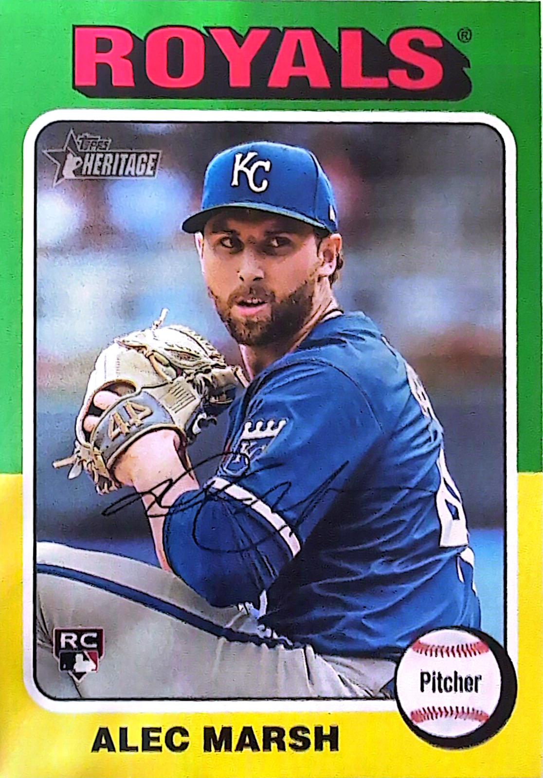 Alec Marsh #683 Baseball Cards 2024 Topps Heritage