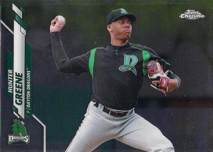 Hunter Greene #PDC-107 2020 Topps Pro Debut Chrome Baseball