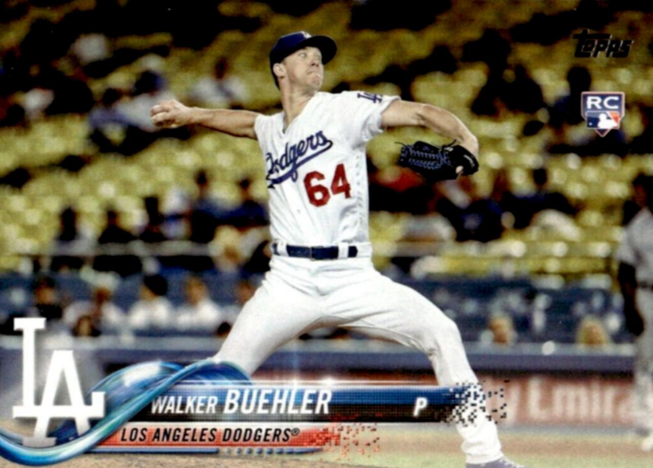 Walker Buehler #177 Baseball Cards 2018 Topps