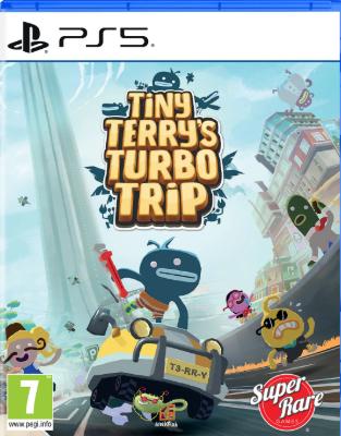 Carátula de Tiny Terry's Turbo Trip para PS5 (edición PAL España)