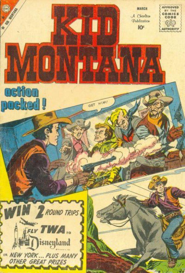 Kid Montana #22 (1960) Comic Books Kid Montana