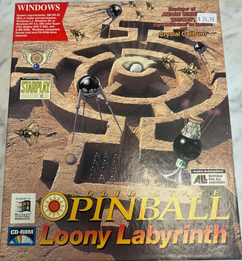 Solid State Pinball: Loony Labyrinth PC Games