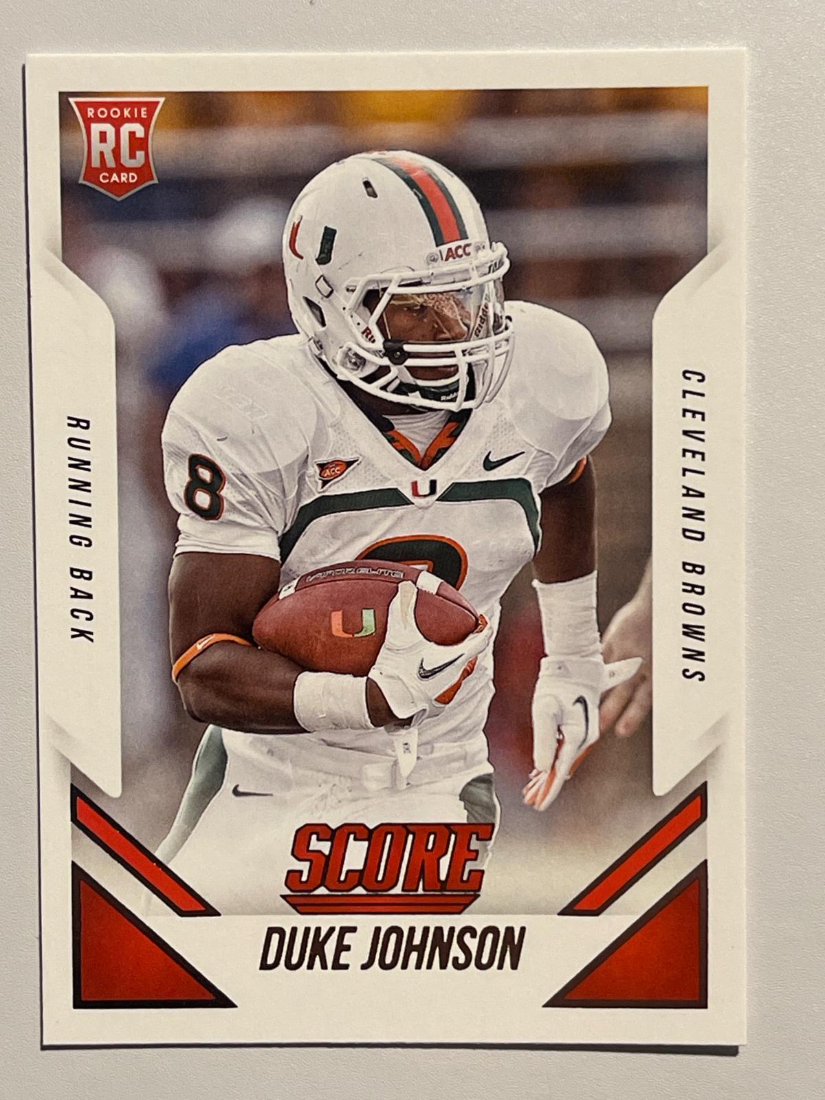 Duke Johnson #387 Football Cards 2015 Panini Score