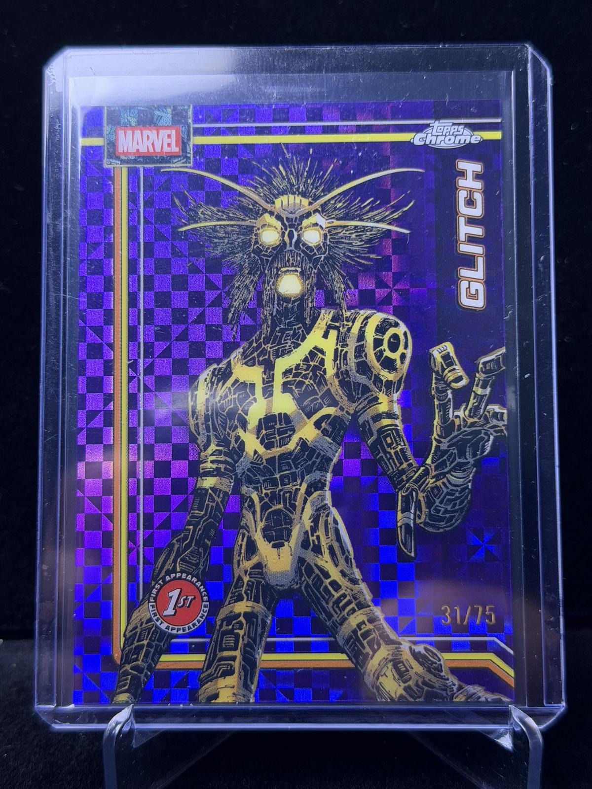 Glitch Purple X-Fractor