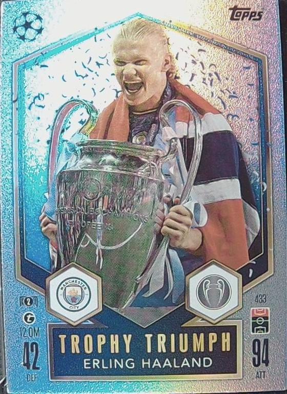 Erling Haaland #433 2024 Topps Match Attax UEFA