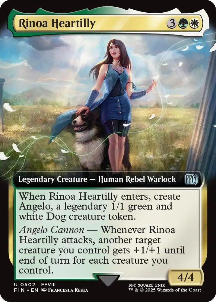 Rinoa Heartilly [Extended Art Foil] #502 Prices | Magic Final