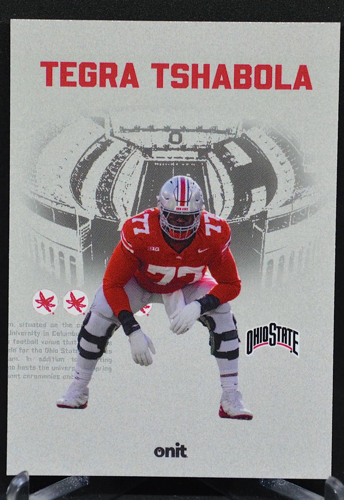 Tegra Tshabola #VS-20 2025 Onit Athlete Ohio State Buckeyes Vestige Football