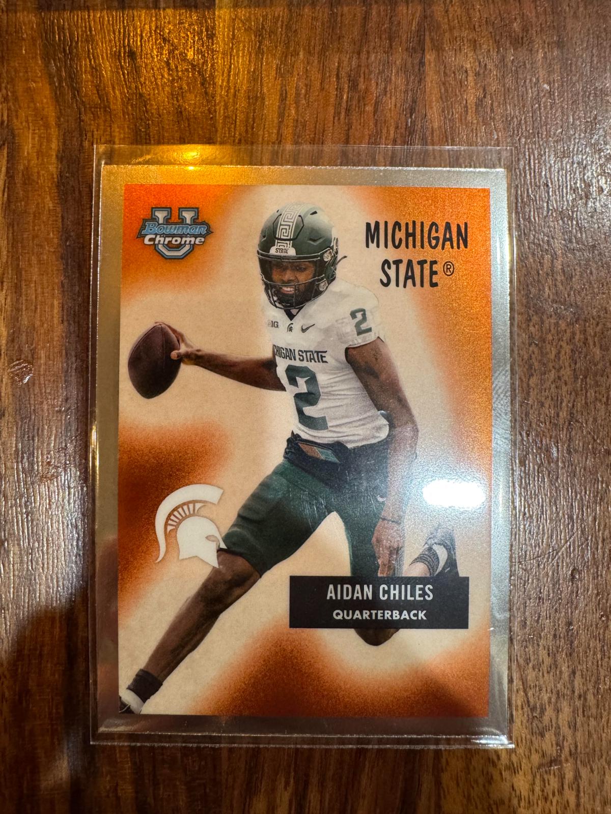 Aidan Chiles #55B-16 Football Cards 2024 Bowman Chrome University 1955