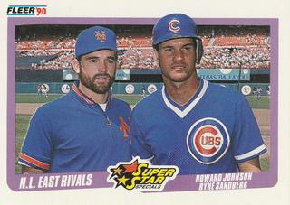 N.L. East Rivals: Howard Johnson / Ryne Sandberg