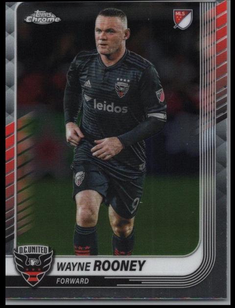 Wayne Rooney #35 2025 Topps Chrome MLS