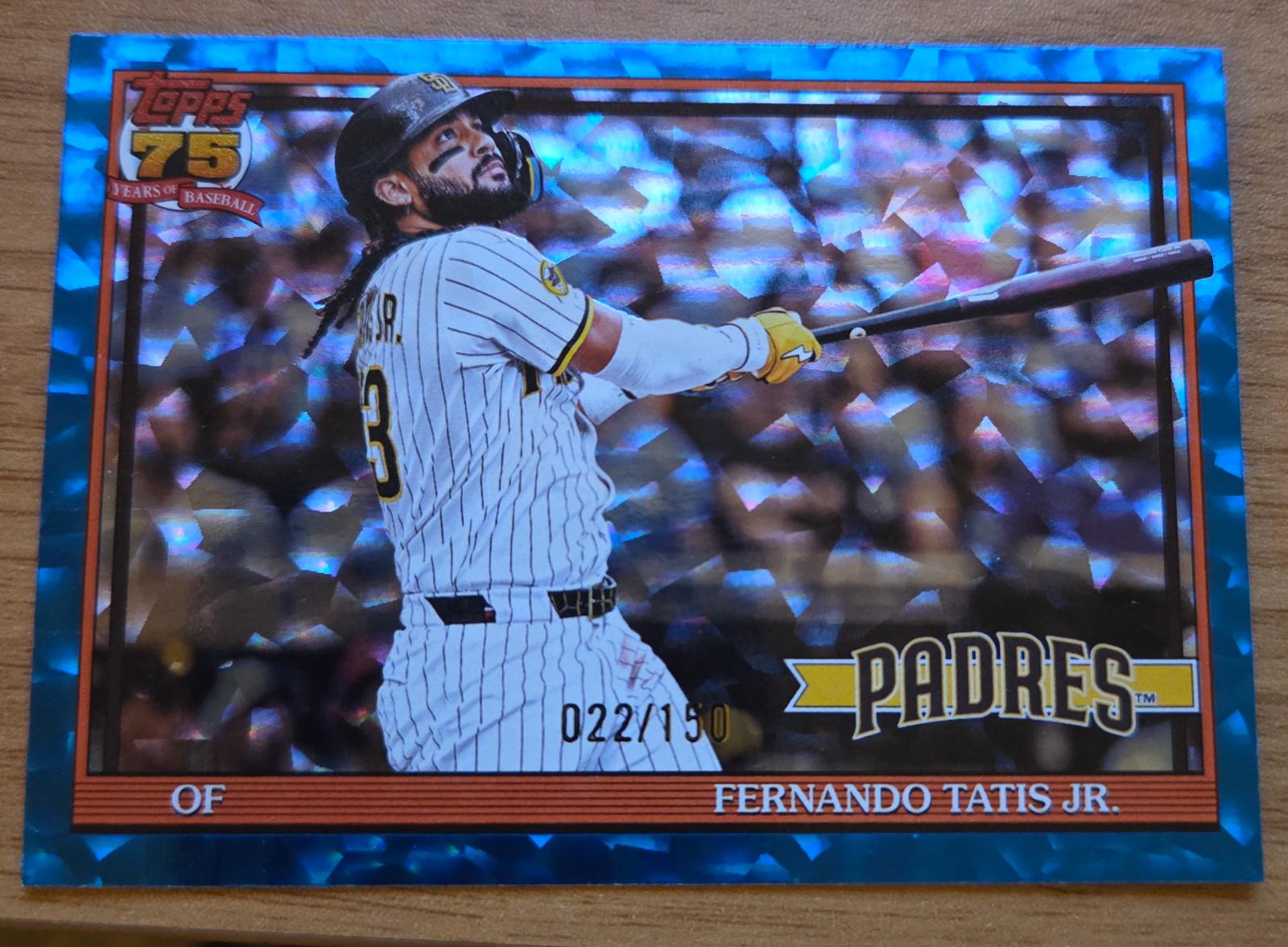 Fernando Tatis Jr. [Blue Crackleboard Foil] #T91-8 Prices | 2026