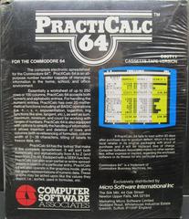 US Back Cover | PractiCalc 64 Commodore 64