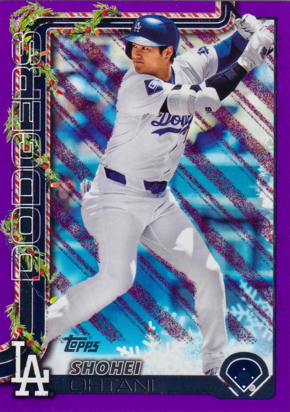 Shohei Ohtani [Purple Glitter] #H200 Prices | 2025 Topps Holiday