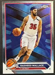 Rasheed Wallace #19 Basketball Cards 2023 Topps Chrome Prices