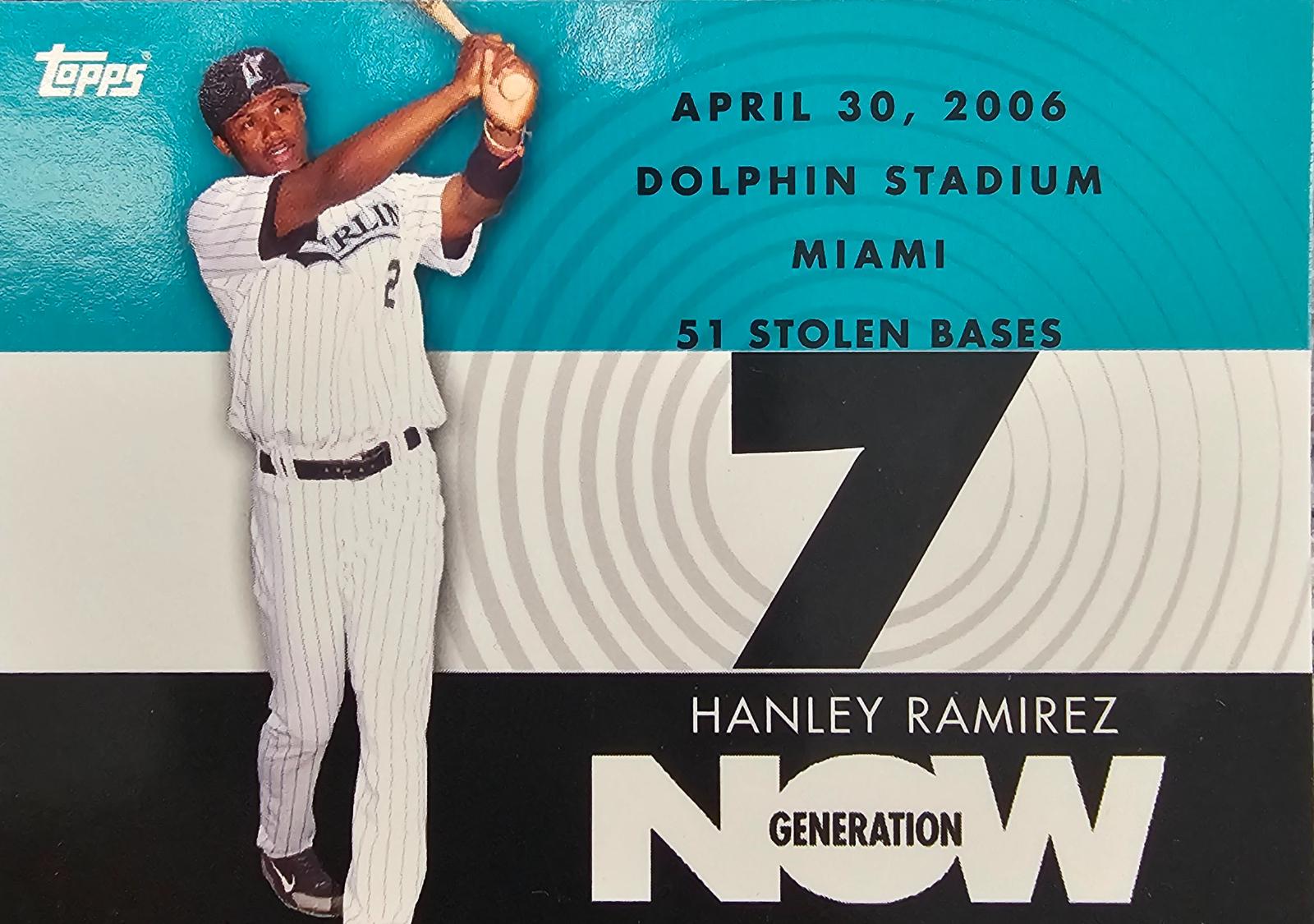Hanley Ramirez #GN305 Baseball Cards 2007 Topps Generation Now
