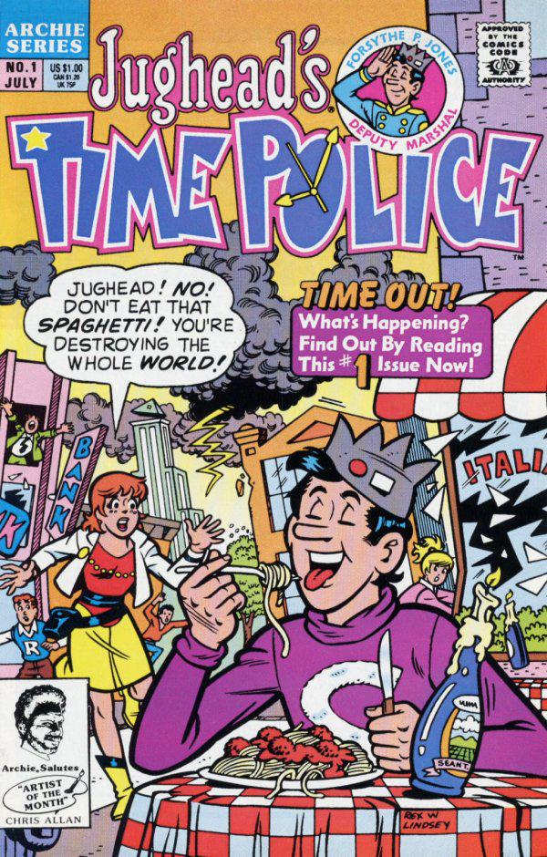 Jughead's Time Police #1 (1990) Comic Books Jughead's Time Police