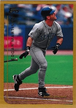 Edgar Martinez #190 Baseball Cards 1999 Topps