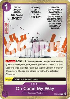 Oh Come My Way EB01-038