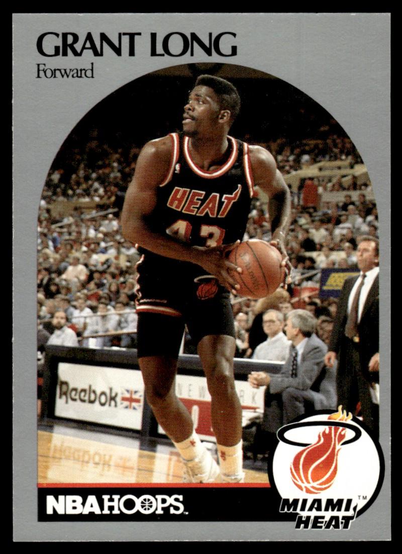 Grant Long #167 Basketball Cards 1990 Hoops
