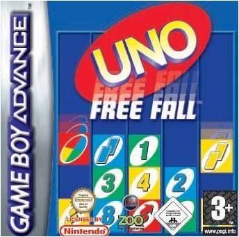 UNO Free Fall PAL GameBoy Advance