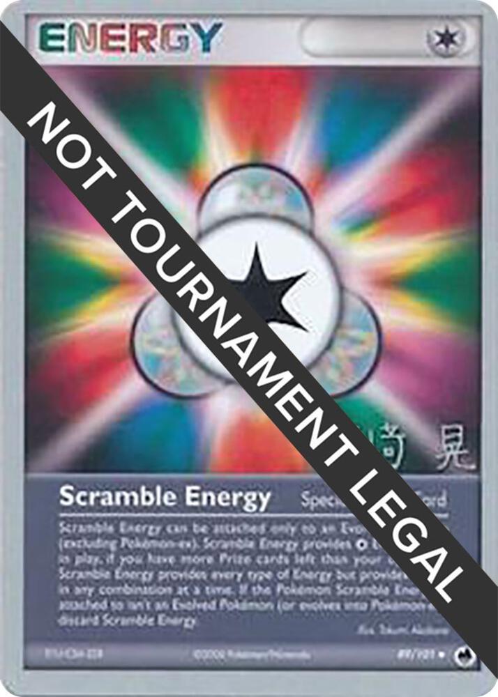 Scramble Energy [Akira Miyazaki] #89 Pokémon Card from Pokemon World Championships 2007 Set 