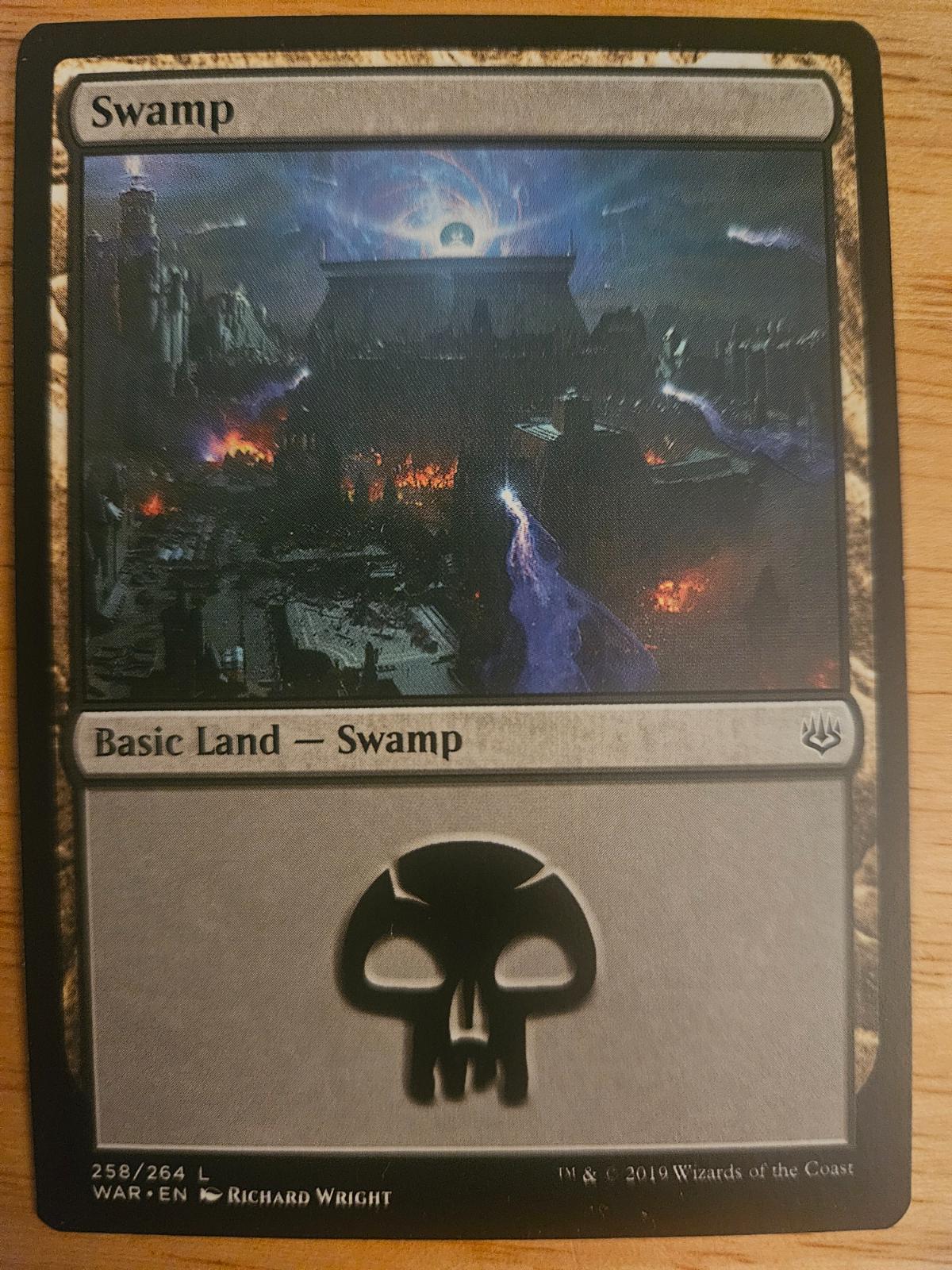 Swamp #258 Magic War of the Spark