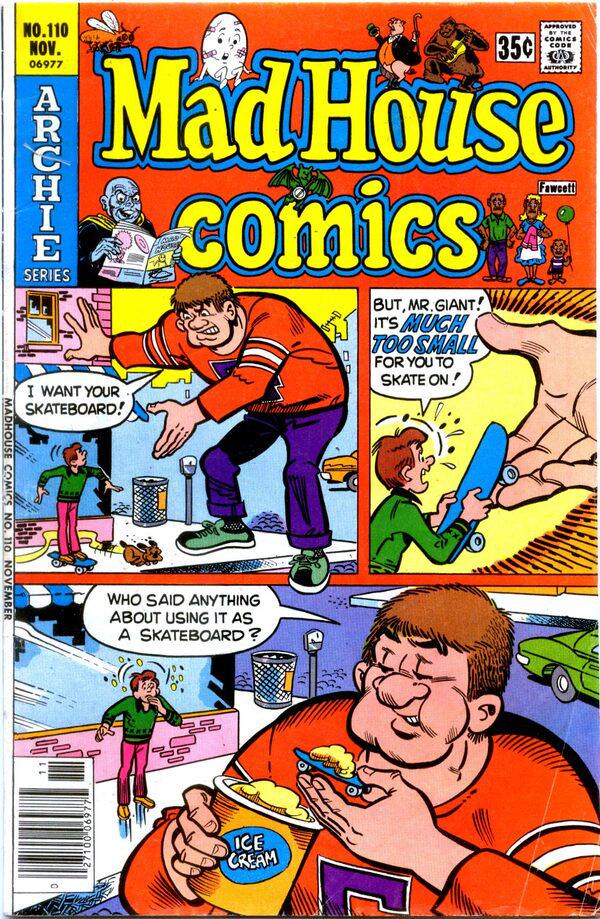 Mad House #110 (1977) Comic Books Mad House Comics