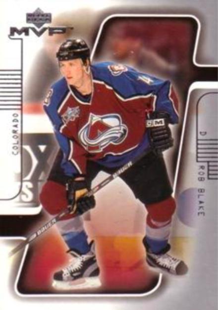 Rob Blake #47 Hockey Cards 2001 Upper Deck MVP