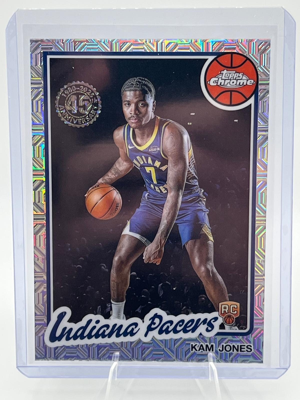 NBAカードTopps KAM JONES ユニ25シリ 2025-26 Topps Chrome NBA Basketball Kam Jones Auto RC #TCAR-KJ | eBay