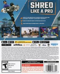 Rear | Tony Hawk's Pro Skater 3 + 4 Playstation 5