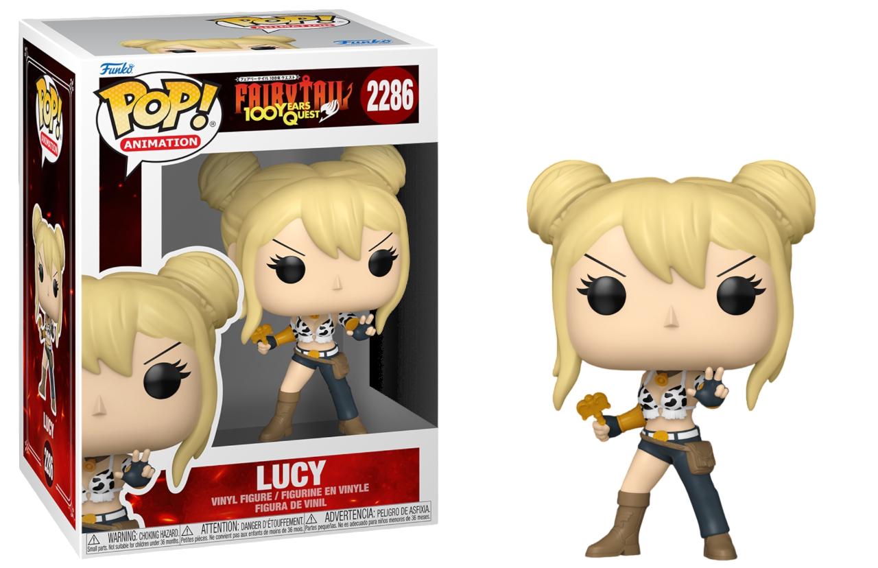 Lucy #2286 Fairy Tail: 100 Years Quest Funko Pop box and figure