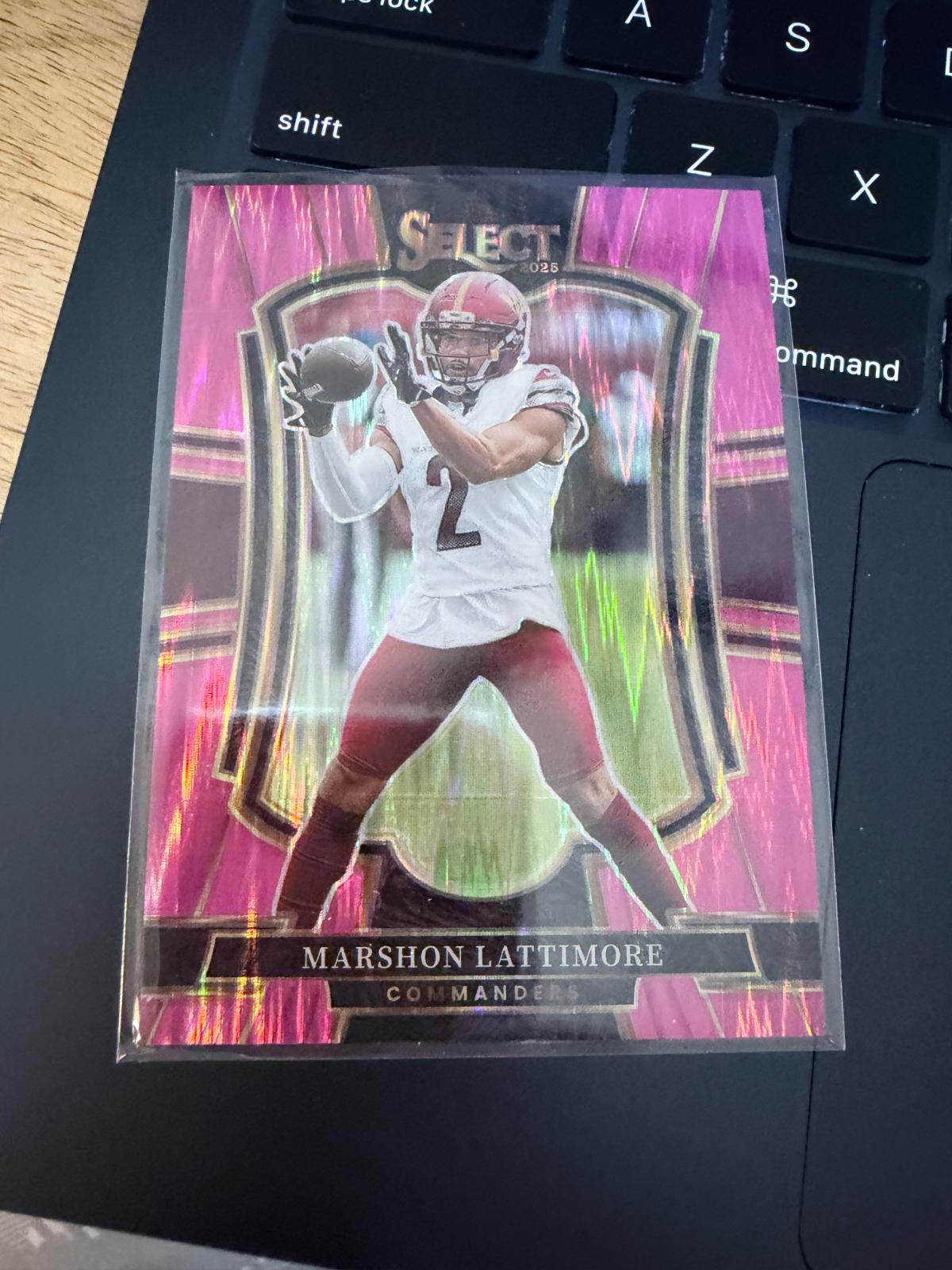 Marshon Lattimore [Pink Prizm Shock] #189