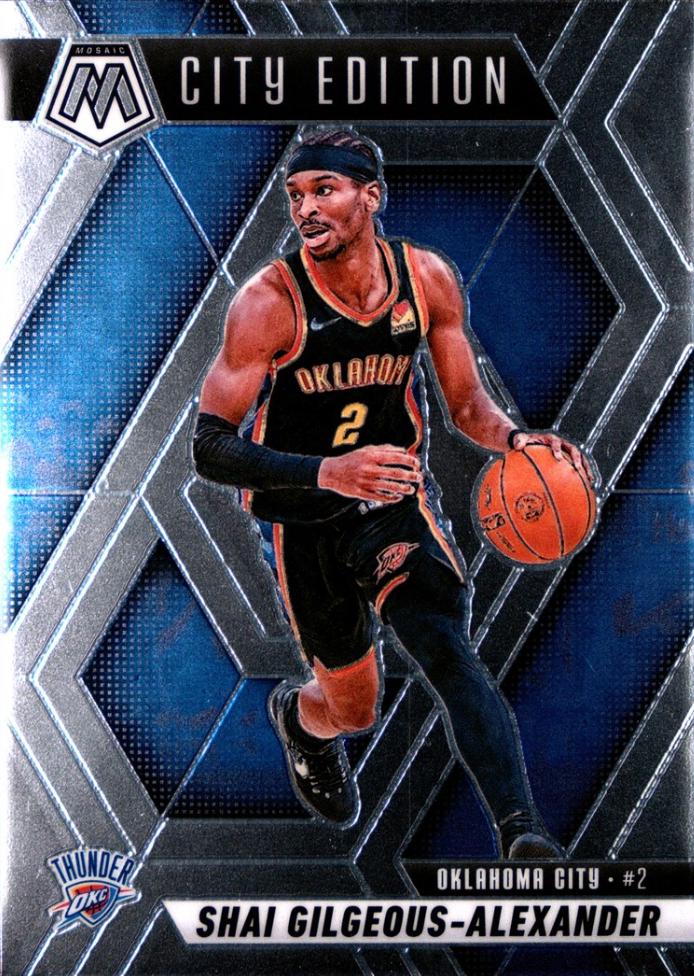 2024 Panini Mosaic Shai Gilgeous-Alexander #289 card