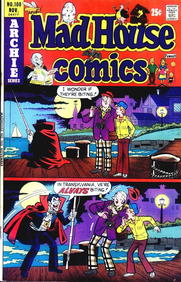 Mad House #100 (1975) Comic Books Mad House Comics
