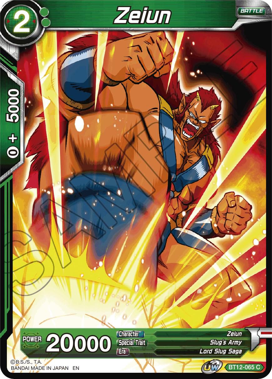 Zeiun BT12-065 Dragon Ball Super Vicious Rejuvenation