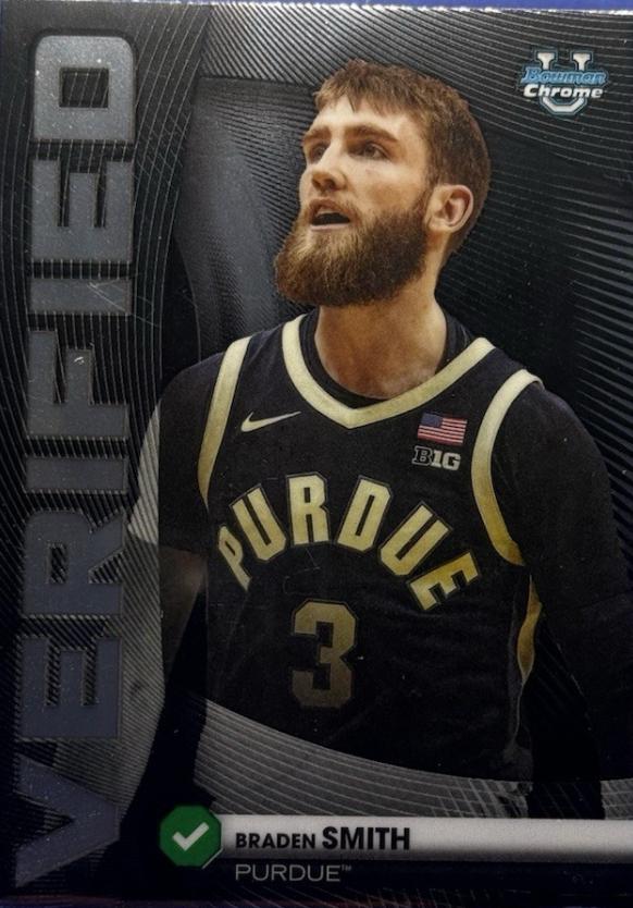 Braden Smith #BV-16 2025-26 Bowman Basketball Bowman Verified