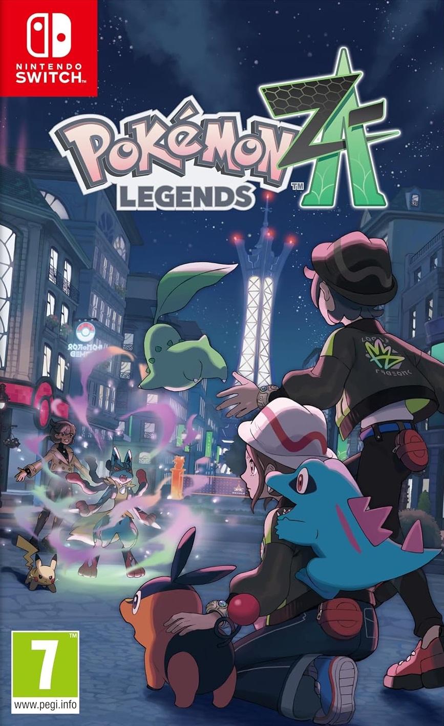 Carátula de Pokémon Legends: Z-A (Import) para Switch (edición PAL España)