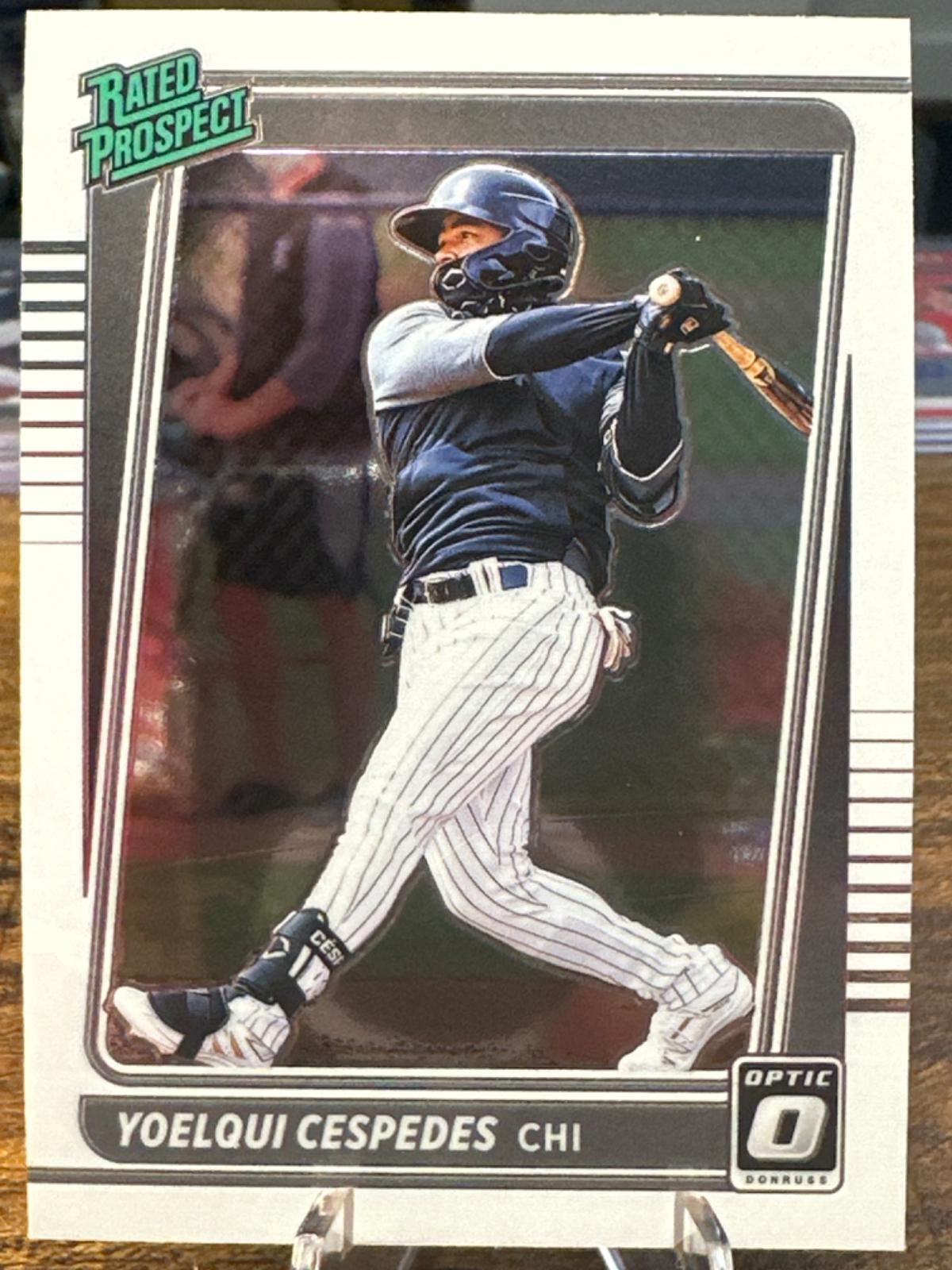 Yoelqui Cespedes #RP2 Baseball Cards 2021 Panini Donruss Optic Rated Prospect