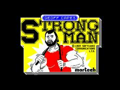Loading Screen | Geoff Capes Strong Man ZX Spectrum