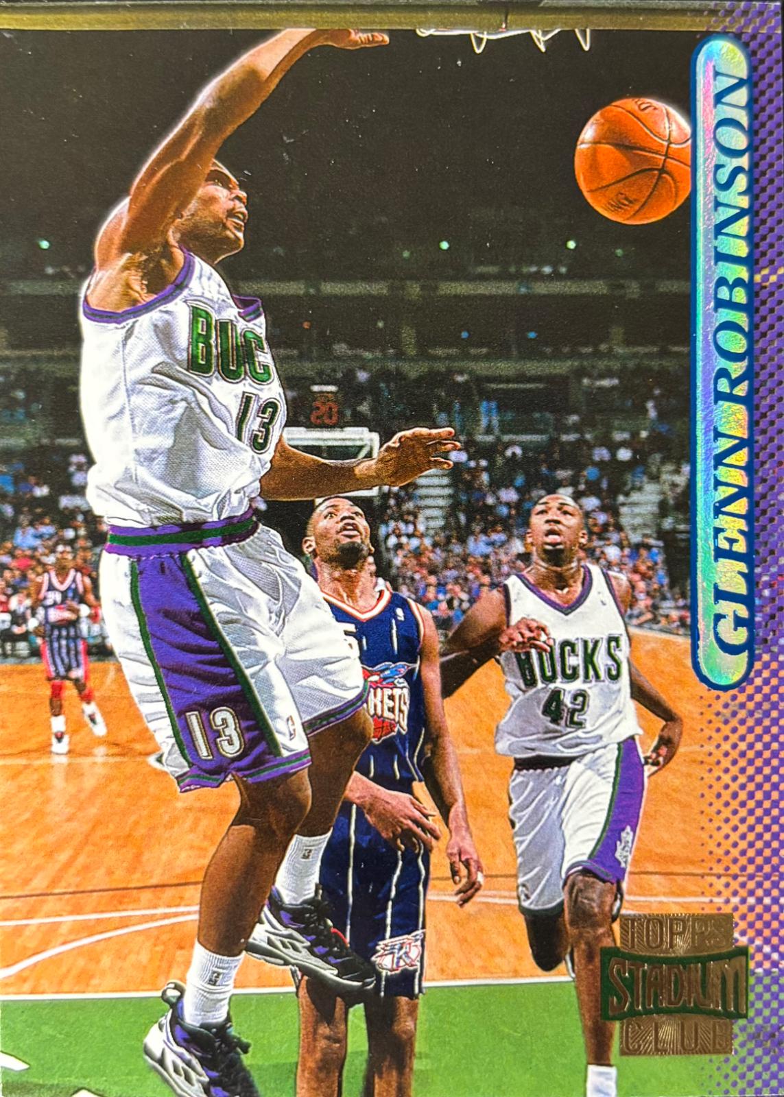 Glenn Robinson #7 Basketball Cards 1996 Stadium Club