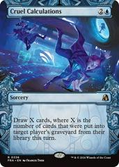 Cruel Calculations [Showcase Foil] #336