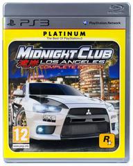 Midnight Club: Los Angeles [Complete Edition Platinum] PAL Playstation 3 Prices