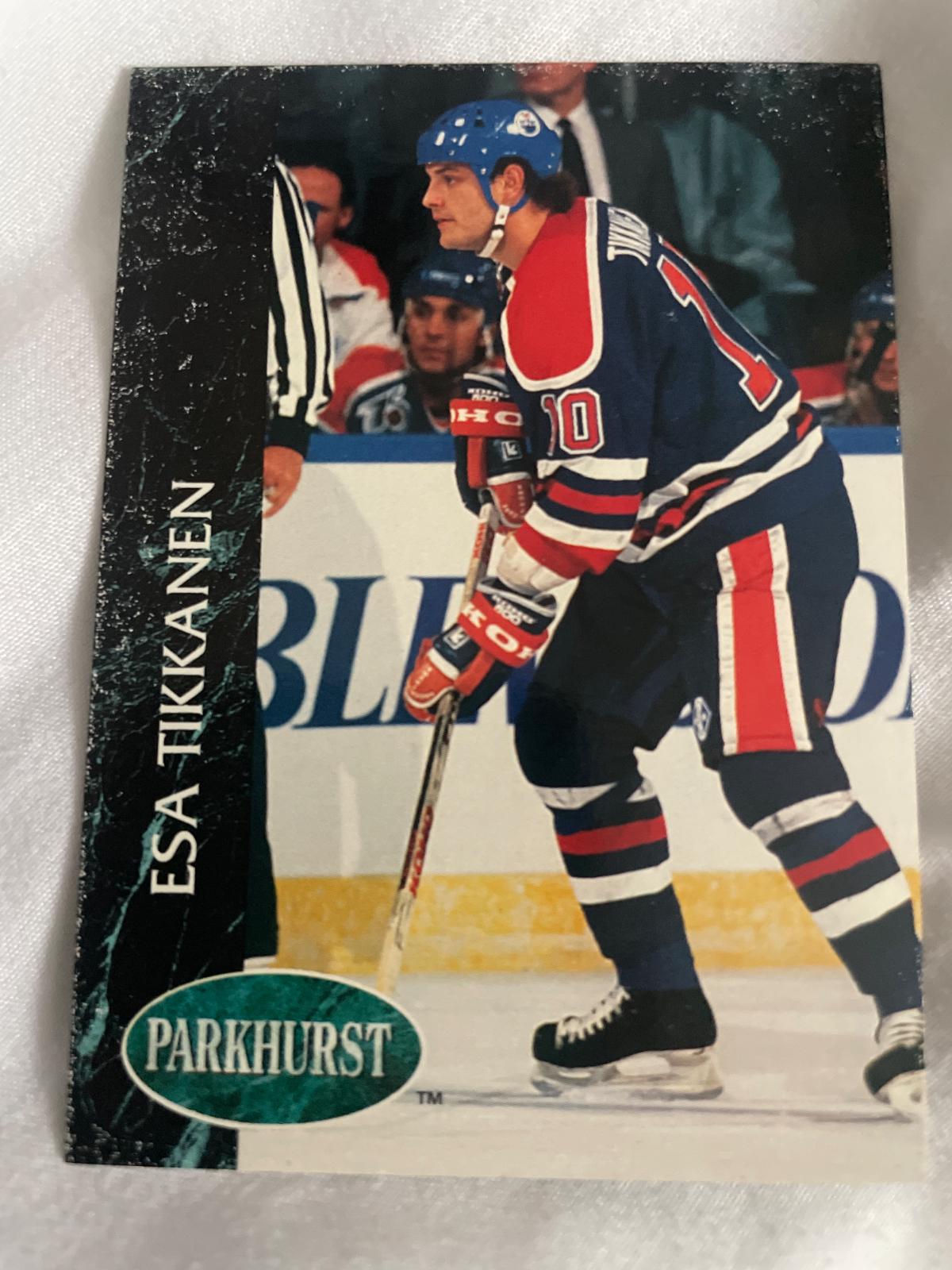 Esa Tikkanen #46 Hockey Cards 1992 Parkhurst