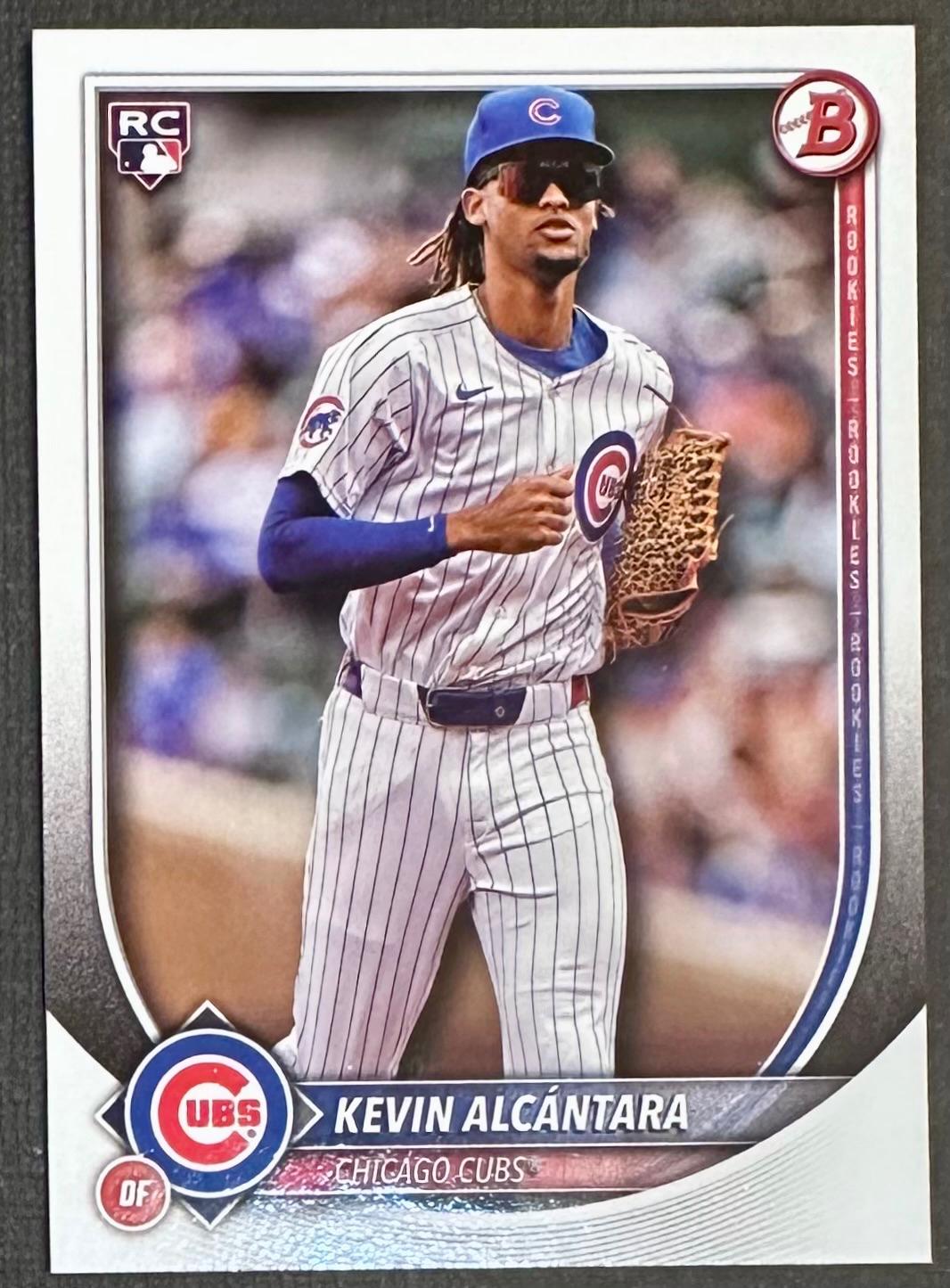 Kevin Alcantara #95 Baseball Cards 2025 Bowman