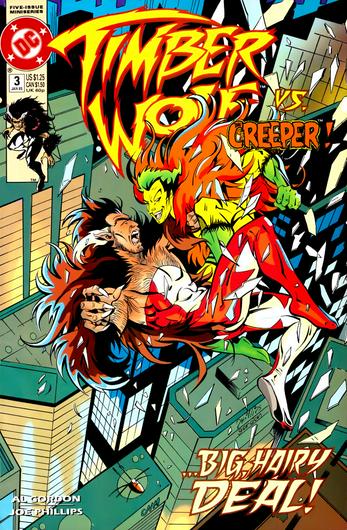 Timber Wolf #3 (1992) Cover Art