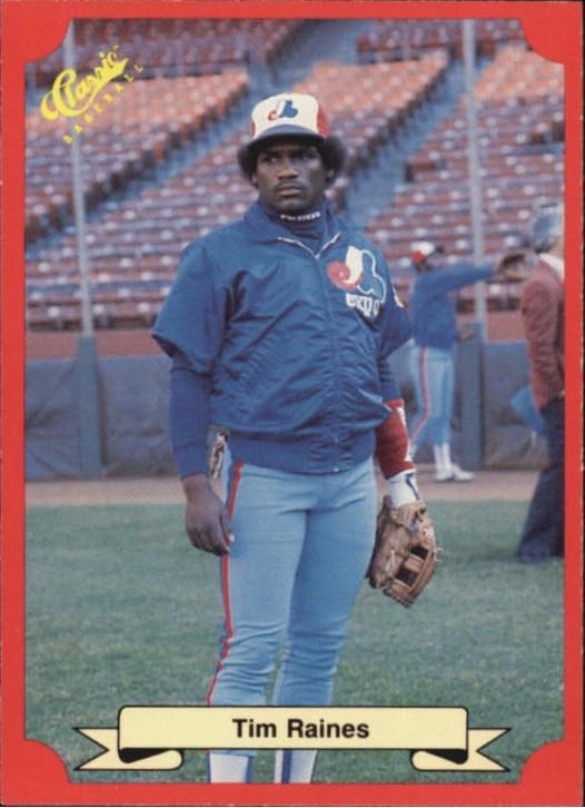 Tim Raines #168 1988 Classic Travel Update I Baseball