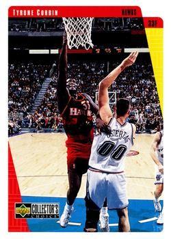 Tyrone Corbin #5 Basketball Cards 1997 Collector's Choice