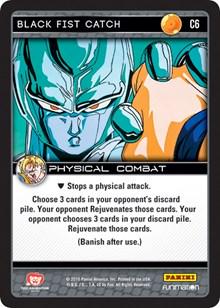Black Fist Catch C6 Dragon Ball Z Vengeance