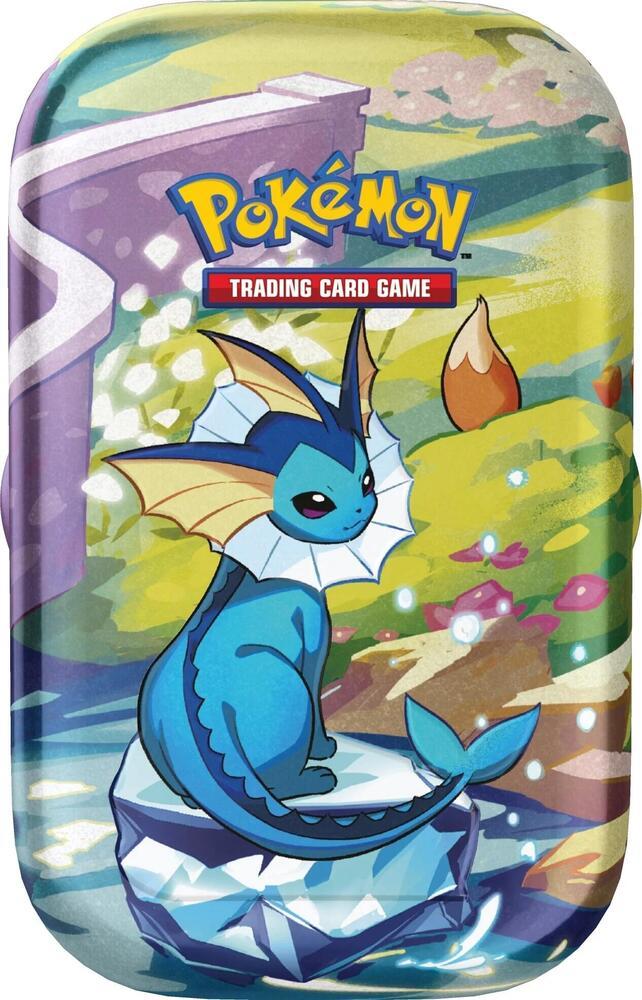 Mini Tin: Vaporeon Pokemon Prismatic Evolutions