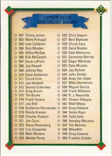 Checklist 501-600